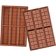 thumbnail image 1 of Moldes de chocolate antiadherentes para chocolate y caramelos, de silicona de grado alimenticio, para hornear, dulces y snacks de chocolate. Crea deliciosos chocolates fácilmente. Paquete de 2., 1 of 5