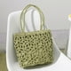 thumbnail image 4 of Bolsos de paja para playa de verano para mujer, bolso de paja tejido, bolso de playa de verano, bolso de mano, 4 of 6