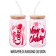 thumbnail image 2 of Vaso de vidrio Silver Buffalo 473 ml Cherry Coke rosa, 2 of 4
