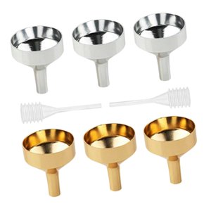 Bothyi - 6X Mini Embudo Ligero Robusto Multifuncional Para Rellenar Especias Arena Arte Grande