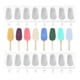 thumbnail image 1 of X2 Moldes De Silicona Para Helados Molde Helado Paletas 8cav Color Blanco, 1 of 8