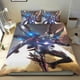thumbnail image 1 of Iron Man Conjunto de sábanas temático, trío de piezas, cómodo y amigable con la piel, diseño único, regalo de decoración para el hogar para familiares, amigos y fans,140cm *210cm, 1 of 6