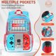 thumbnail image 3 of Mochila transparente TILYTADLY Gamer Kids con bolsa de almuerzo y estuche para lápices, 3 of 7