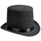 thumbnail image 1 of Sombrero de Copa Negro de Fieltro para Adultos - GiftExpress 15 cm, 1 of 8