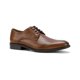 thumbnail image 1 of Zapato Formal Hombre Cuero Derby Fortress Brandy marron claro 41, 1 of 6