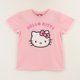 thumbnail image 1 of Polera Manga Corta Niña Rosado Face Hello Kitty, 1 of 4