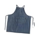 thumbnail image 3 of Delantal Multifuncional Para Adultos Delantal Con Pechera Para Cocinar Restaurante De Carpintería Azul Oscuro, 3 of 5
