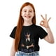 thumbnail image 1 of Polera estampada de niño/niña Merlina Addams Clásico T-14, 1 of 3