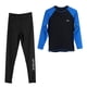 thumbnail image 5 of Camisa De Natación Con Protección UV Para Hombre Rush De Manga Larga, Pantalones XL, Azul Y Negro, 5 of 5