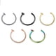 thumbnail image 4 of 3/5pcs Stainless Steel Septal Ring Clip for Unisex - Non-Piercing Body Jewelry for a Natural Look, 4 of 5