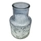 thumbnail image 2 of Florero Jarron Decorativo De Vidrio Florero Con Diseño gris, 2 of 5