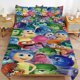 thumbnail image 2 of 3 Piece Bedding SetInside Out Comforter Set for Kids Boys Teen Tween 3D Lightweight Microfiber Bedding Sets, 2 of 5