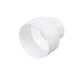 thumbnail image 1 of Acoplamiento NDS 6P07 PVC 10 cm x 15 cm blanco, 1 of 7