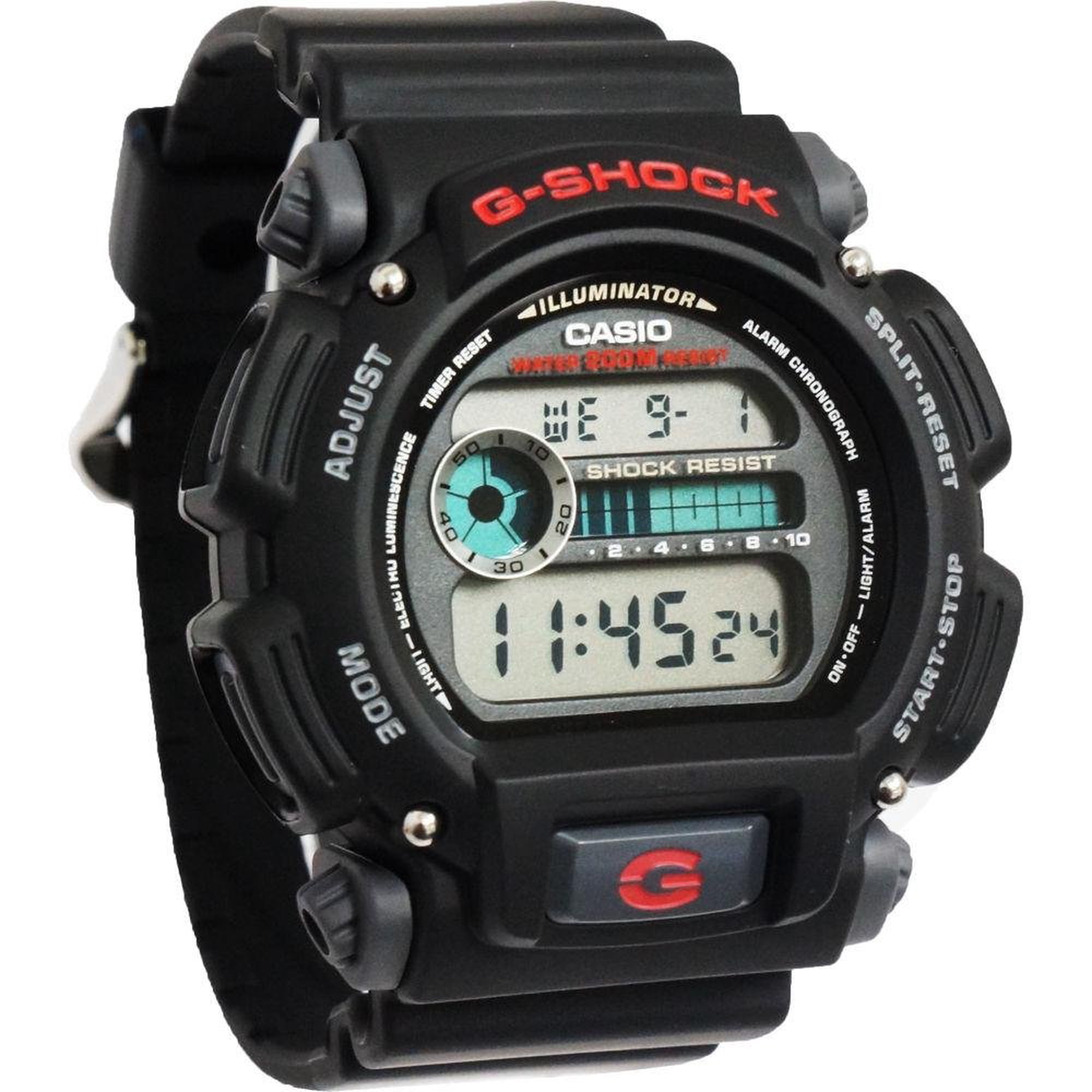 Reloj Casio G-shock Dw9052-1v Para Hombre Resistente A Los Golpes