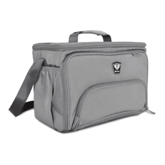 Fitmark The Box LG Bolso Lonchera Termica Para Gimnasio Gris