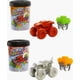 thumbnail image 1 of Toy Hot Wheels Monster Trucks Color Reveal, paquete de 2 con tanque de agua, 1 of 6