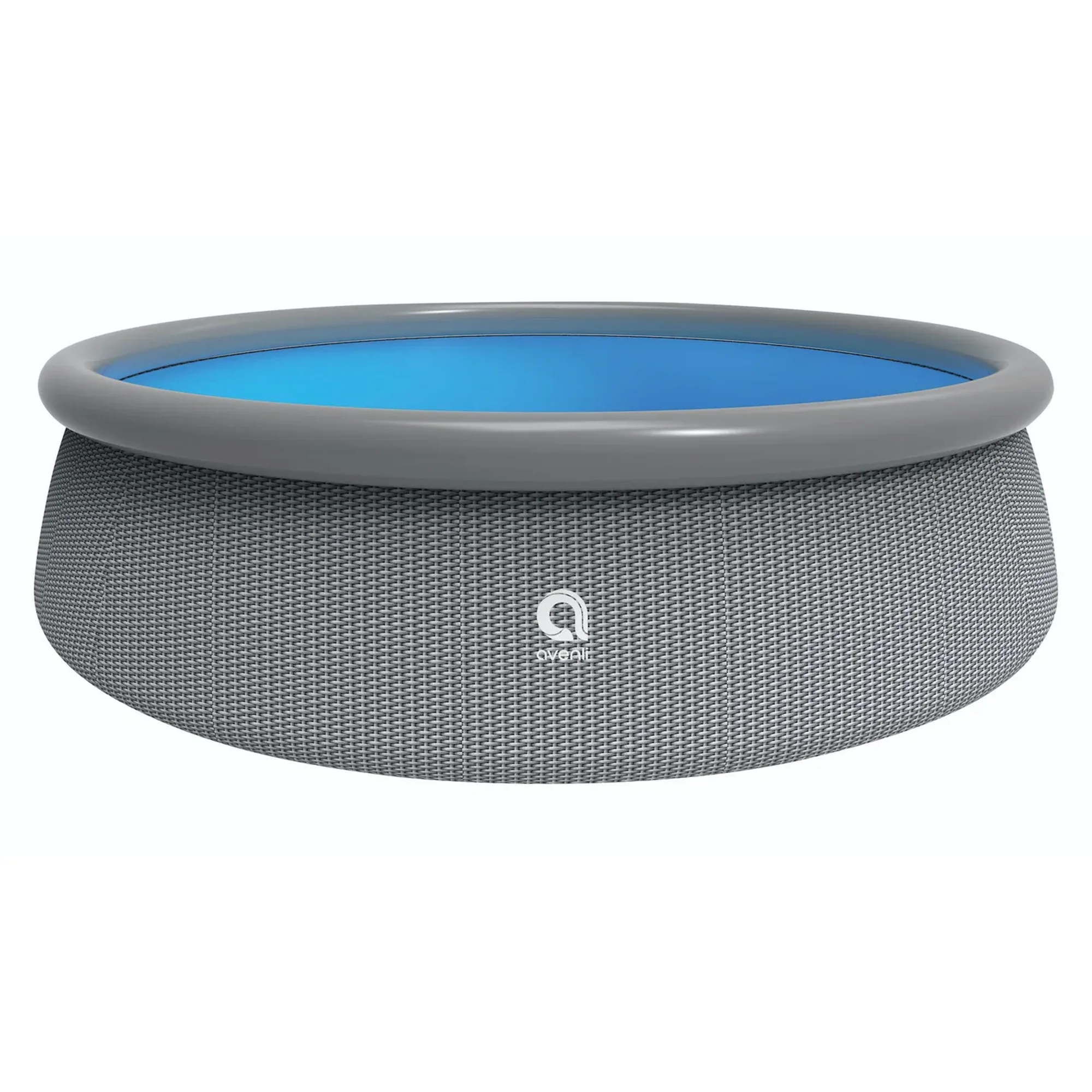 Avenli - Piscina Inflable Redonda Gris/rattan /396x84 - 12043