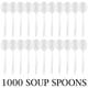 thumbnail image 5 of Cucharas de sopa desechables de plástico Plasticpro 1000 blancas, 5 of 6