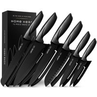 Juego De Cuchillos De Cocina Home Hero De Acero Inoxidable Con Alto Contenido De Carbono, 12 Piezas