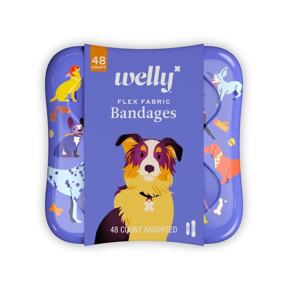 Curitas Bravery Badges Adhesivas De Tela Flexible 48 Piezas