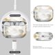 thumbnail image 4 of Funda SXboxing para AirPod Pro 3 con Hojas Doradas y Llavero, 4 of 7