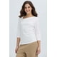 thumbnail image 1 of Polera Mujer Detalle Hombro Crudo, 1 of 4