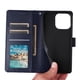 thumbnail image 5 of Funda Cartera para Samsung Galaxy S24 Ultra con Tarjetero, Soporte y Cordón - Protección Azul, 5 of 5