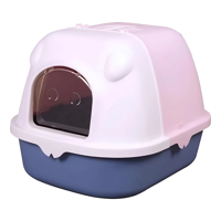 Genérico - Baño Gato Arenero Cerrada Carbón Bandeja Sanitaria