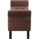 thumbnail image 5 of Banqueta Baul Lua 2C Felpa 20 Chocolate, 5 of 6
