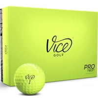 Pelotas De Golf Vice Golf Pro Neon Lima 1 Docena
