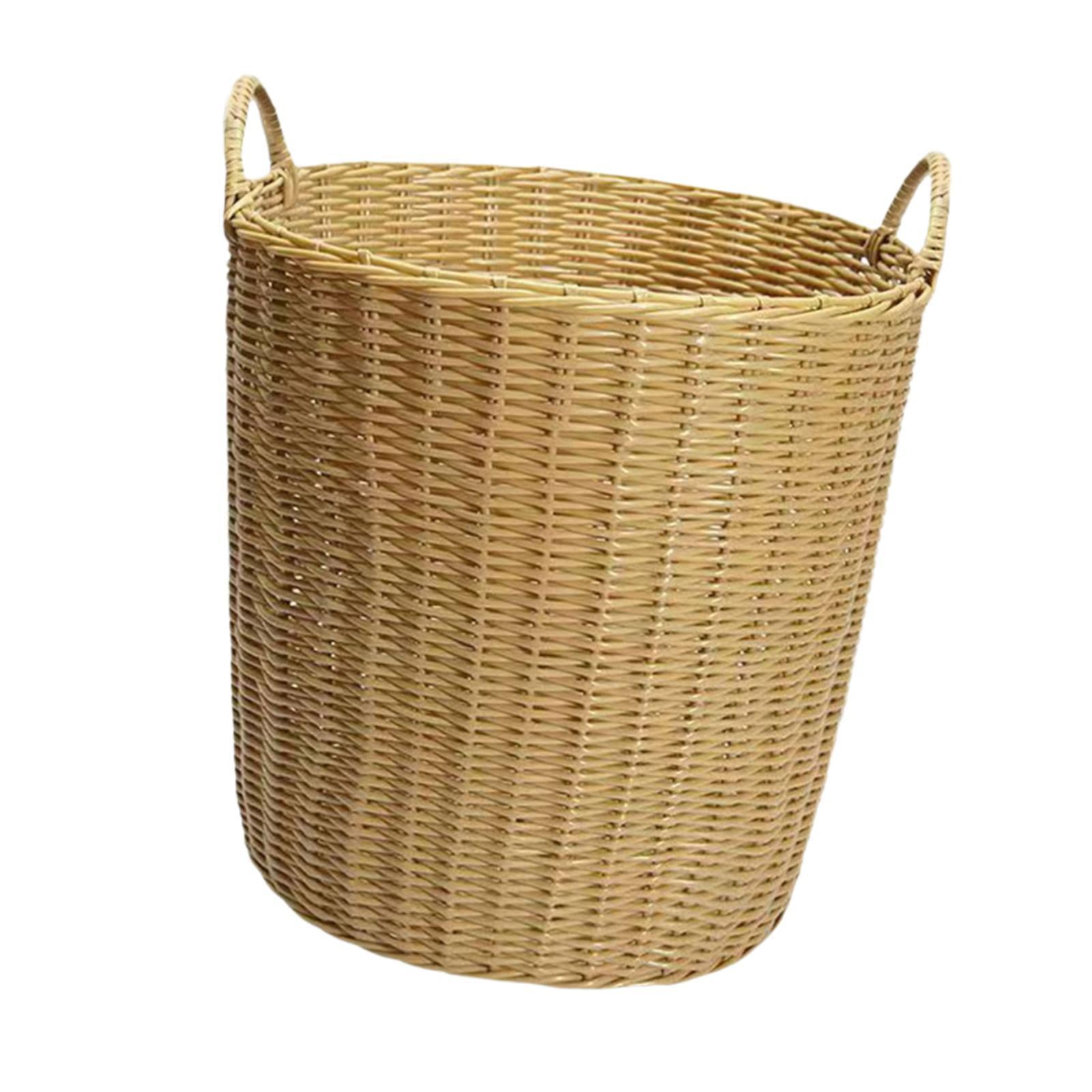 Magideal - Cesta Para La Ropa Organizador Para Juguetes Contenedor De Lavandería Cesto Decorativo De Pp Con Gran Abertura Para Fácil Acceso Adecuado Para Guarde M