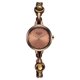 thumbnail image 1 of Reloj Titan Raga Viva de cuarzo con esfera rosa dorado y correa marrón, 1 of 5