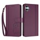 thumbnail image 3 of Funda Cartera Trébol para Samsung Galaxy A05/M05 4G con Ranuras Tarjetas y Carga Inalámbrica Violeta, 3 of 6