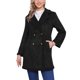 thumbnail image 1 of INSPIRE CHIC Abrigo de Pana Forrado de Invierno para Mujer con Doble Botonadura, Manga Larga, Cuello Vuelto, Talla L Negro, 1 of 6