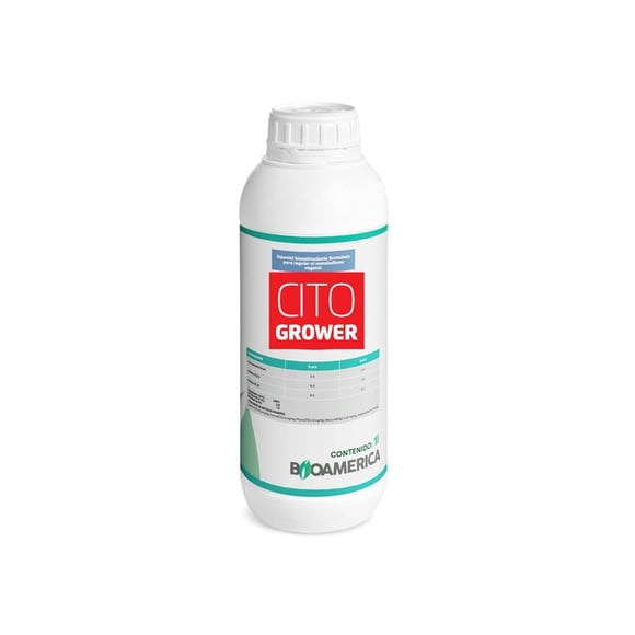 Fertilizante foliar Bioamerica Citogrower - Botella 1 l