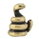 thumbnail image 1 of Quemador De Incienso De Latón Estatuilla De Animal Chino Porta Incienso Serpiente, 1 of 5