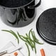 thumbnail image 4 of Vaporizador Granite Ware de 15,5 litros con estante de porcelana negra, 4 of 5