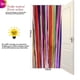thumbnail image 2 of Xiao Hua Juego de 3 Piezas de Cortinas con Borlas de Lámina Arcoíris, Cortinas de Alambre Metálico Tie-dye, Fondo para Fotos, Adecuadas para Cumpleaños con Temática Festiva, Boda, Decoración de, 2 of 4