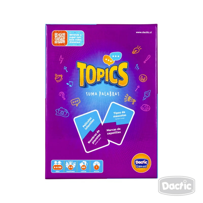 Dactic - Juego Topics