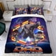 thumbnail image 4 of Mi Papá el Cazarrecompensas Conjunto de sábanas temático, trío de piezas, cómodo y amigable con la piel, diseño único, regalo de decoración para el hogar para familiares, amigos y fans, 90 cm * 190 cm, 4 of 6
