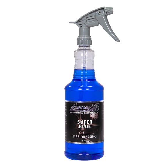 Spray abrillantador para neumáticos LANE'S Super Blue 946 ml acabado de alto brillo
