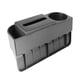 thumbnail image 1 of Organizador del espacio del asiento delantero del automóvil con portavasos Caja de pañuelos Instale fácilmente el organizador lateral de la consola Fu, 1 of 5
