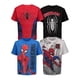 thumbnail image 1 of Pack de 4 Remeras Gráficas de Spider-Man para Niños Marvel, 1 of 7