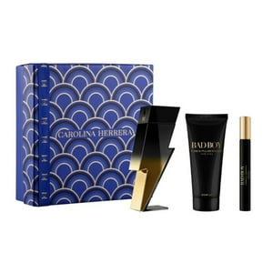 Set Carolina Herrera Bad Boy Extreme Edp 100Ml + 10Ml + Gel 100Ml Hombre – Edición Exclusiva Cacao Y Sándalo