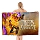 thumbnail image 1 of El Aprendiz del Tigre Toalla de playa de secado rápido con diseño temático, regalo para mujeres y niñas, ideal para cumpleaños, fans, amantes de la música, uso en la playa o al aire libre, 78 × 160 cm, 1 of 6
