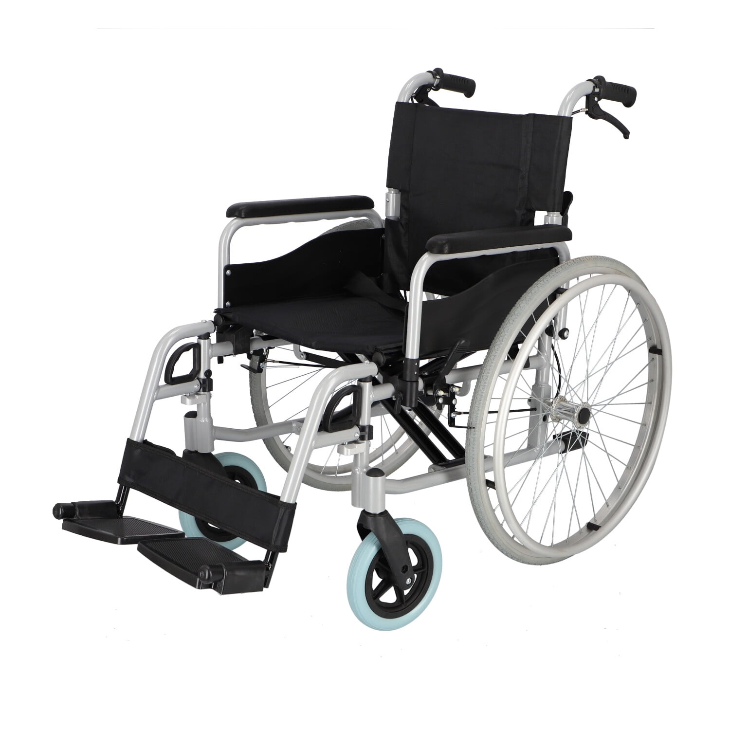 Silla De Ruedas Aluminio Liviana Plegable Nascare Premium