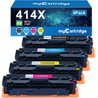 Cartuchos De Tóner Mycartridge 414X Paquete De 4 Alto Rendimiento