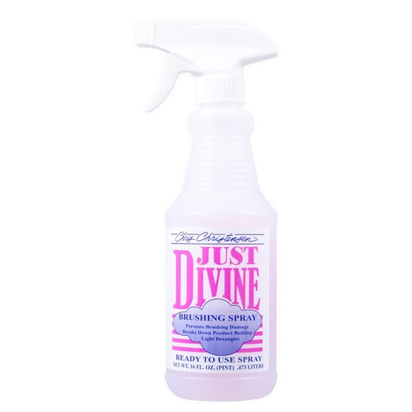 Spray para cepillado de perros Chris Christensen Just Divine 473 ml