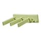 thumbnail image 1 of Dispensador De Exprimidor De Pasta De Dientes Autoadhesivo 2 Colgador Organizador De Cepillos De Dientes Verde, 1 of 3