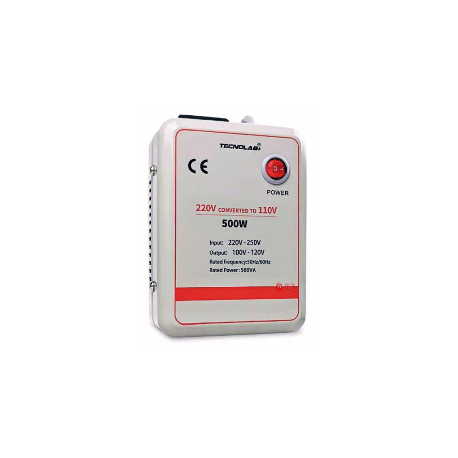 Tecnolab - Convertidor De Voltaje 220V - 250V De 500W - Ps